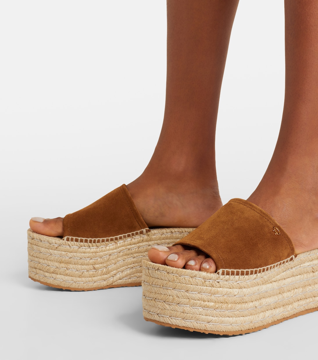 Suede espadrille sandals | Gianvito Rossi