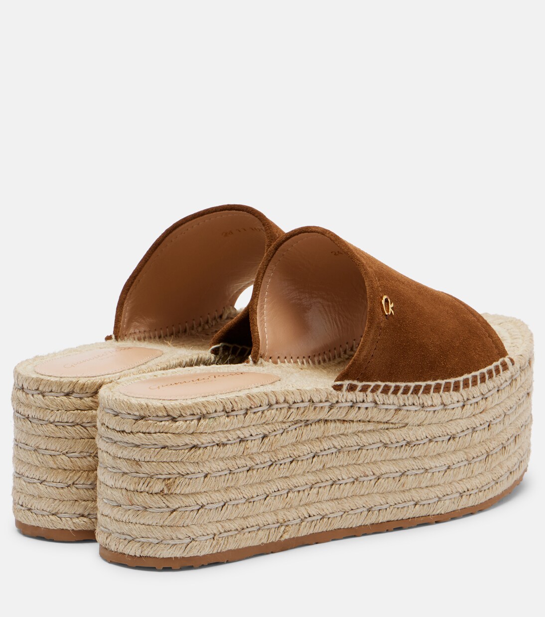 Suede espadrille sandals | Gianvito Rossi
