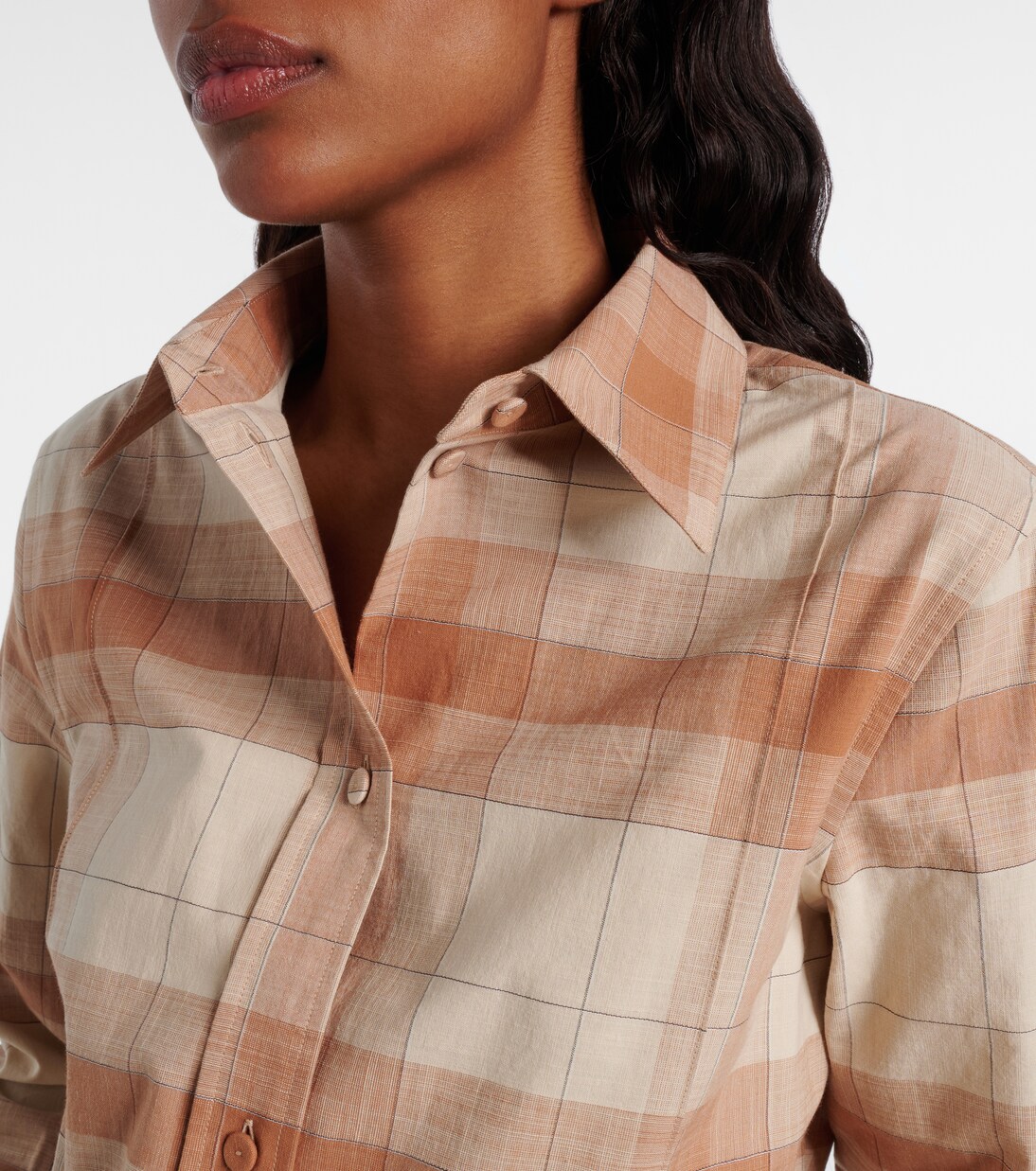 Scarlett cotton shirt | Calvin Klein Collection