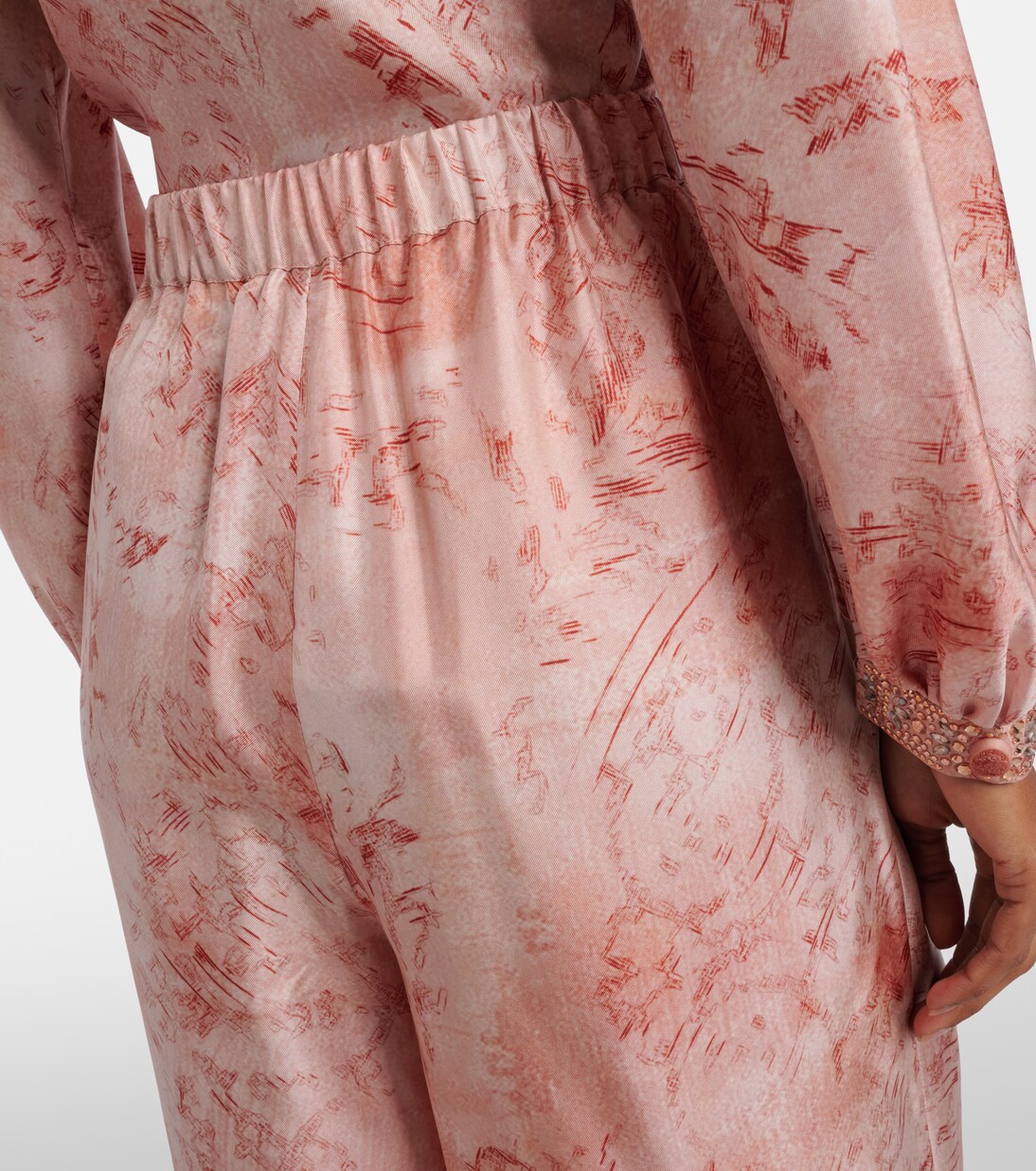 Pantalon ample Zirlo en soie | Max Mara