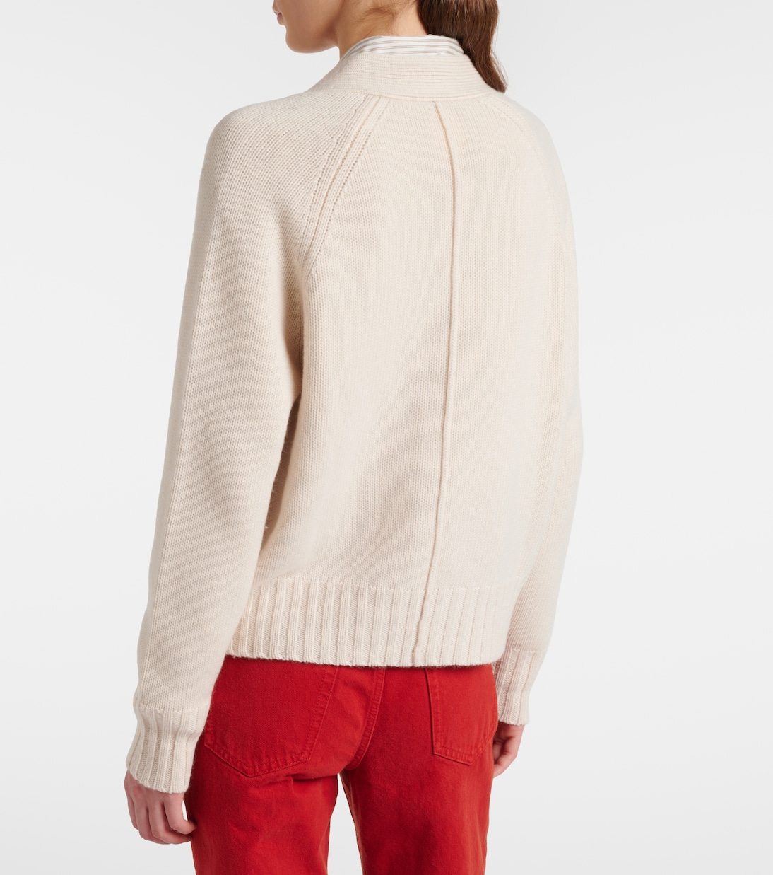 Cardigan en cachemire et laine | Jardin des Orangers