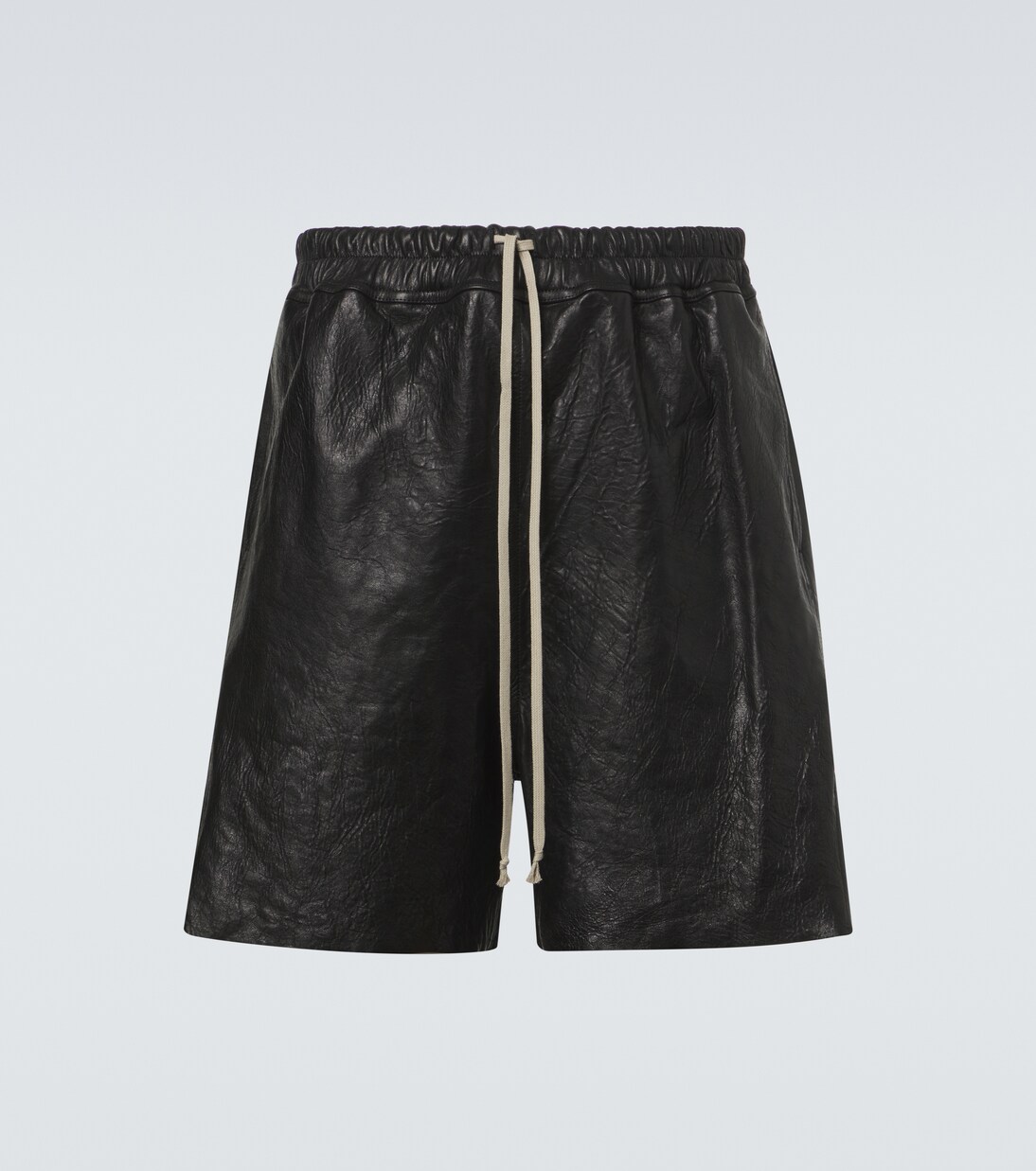 Leather Bermuda shorts | Rick Owens