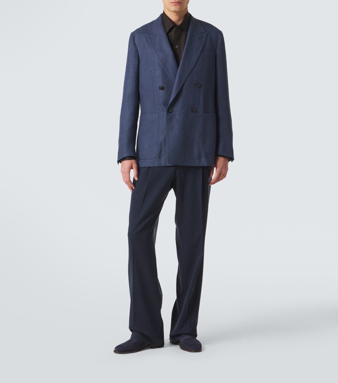 Blazer aus Leinen, Wolle und Seide | Zegna