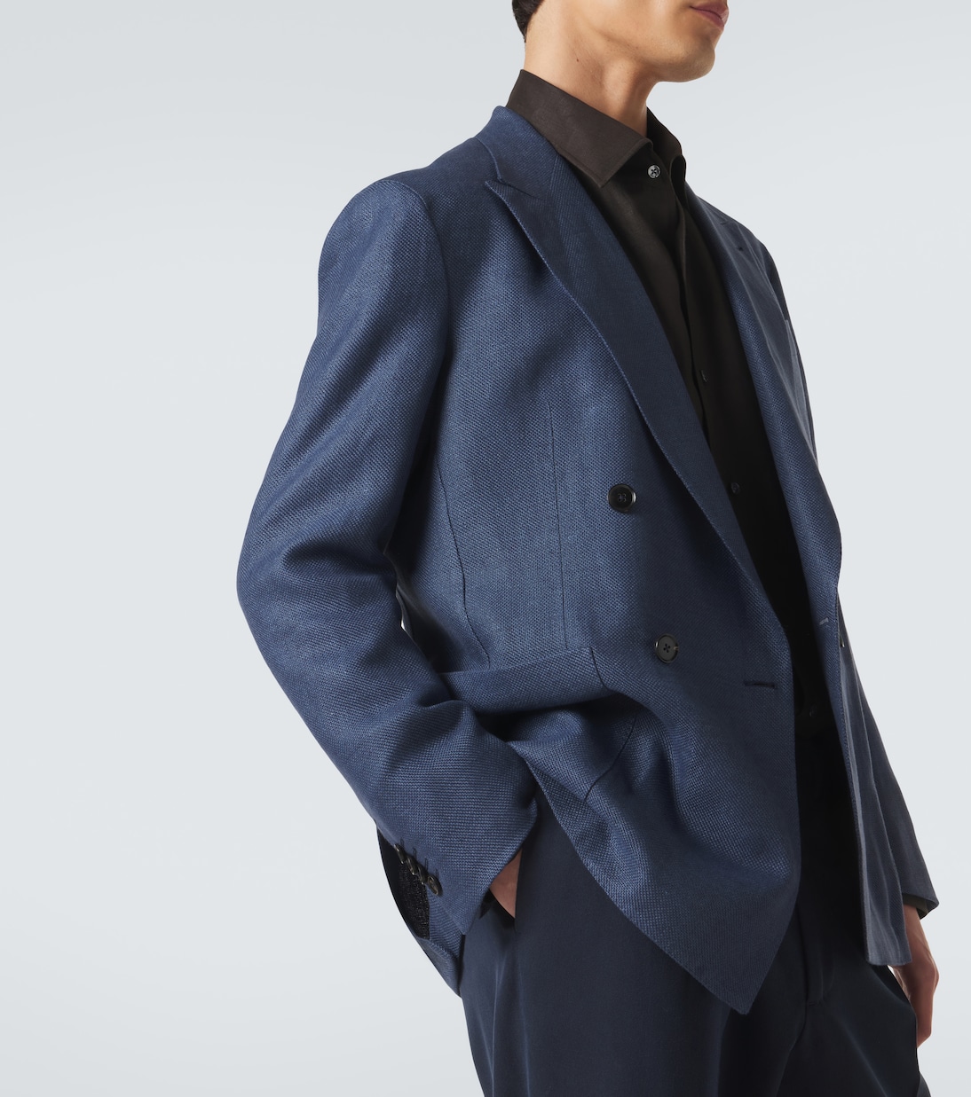 Blazer aus Leinen, Wolle und Seide | Zegna