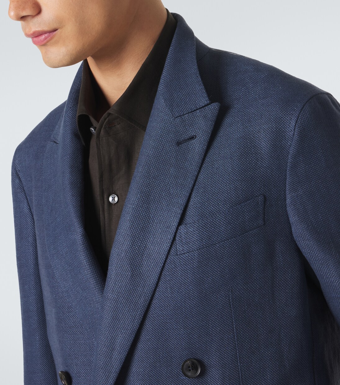 Blazer aus Leinen, Wolle und Seide | Zegna