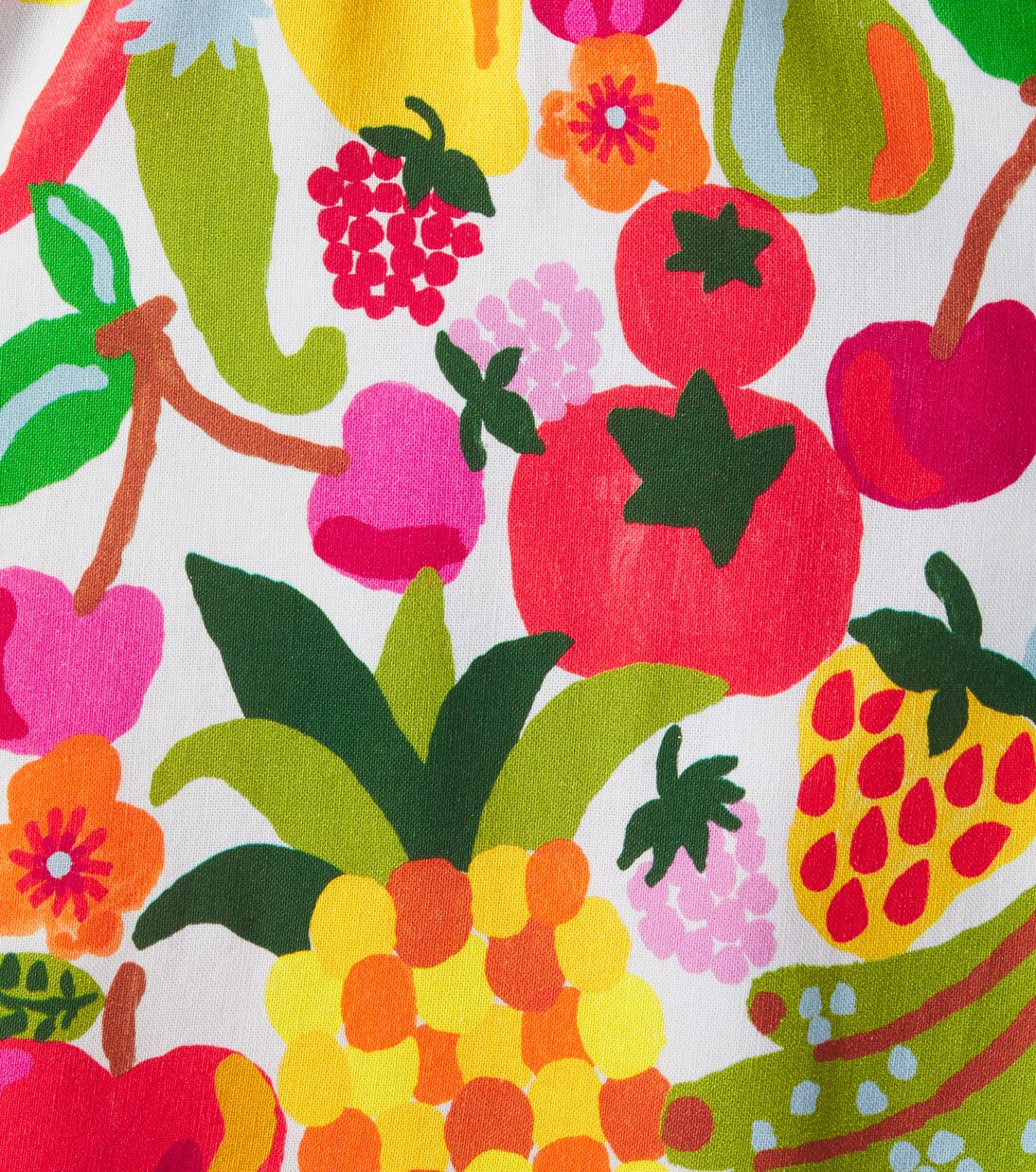 Printed cotton-blend dress | Fábula