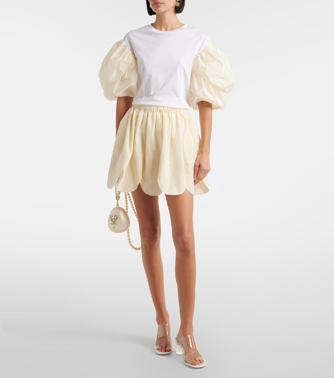 Minirock aus Popeline | Simone Rocha