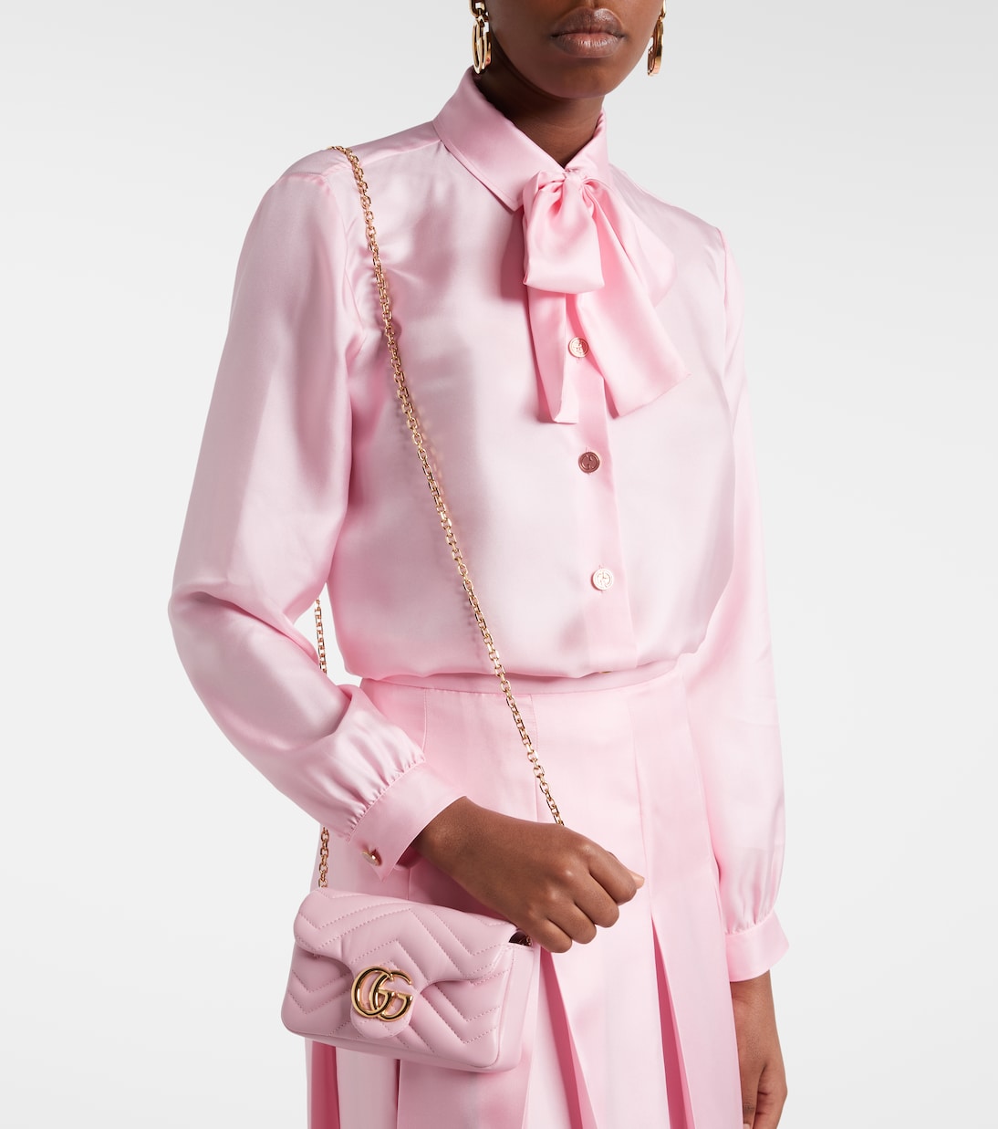 Crossbody Bag GG Marmont Mini aus Leder | Gucci