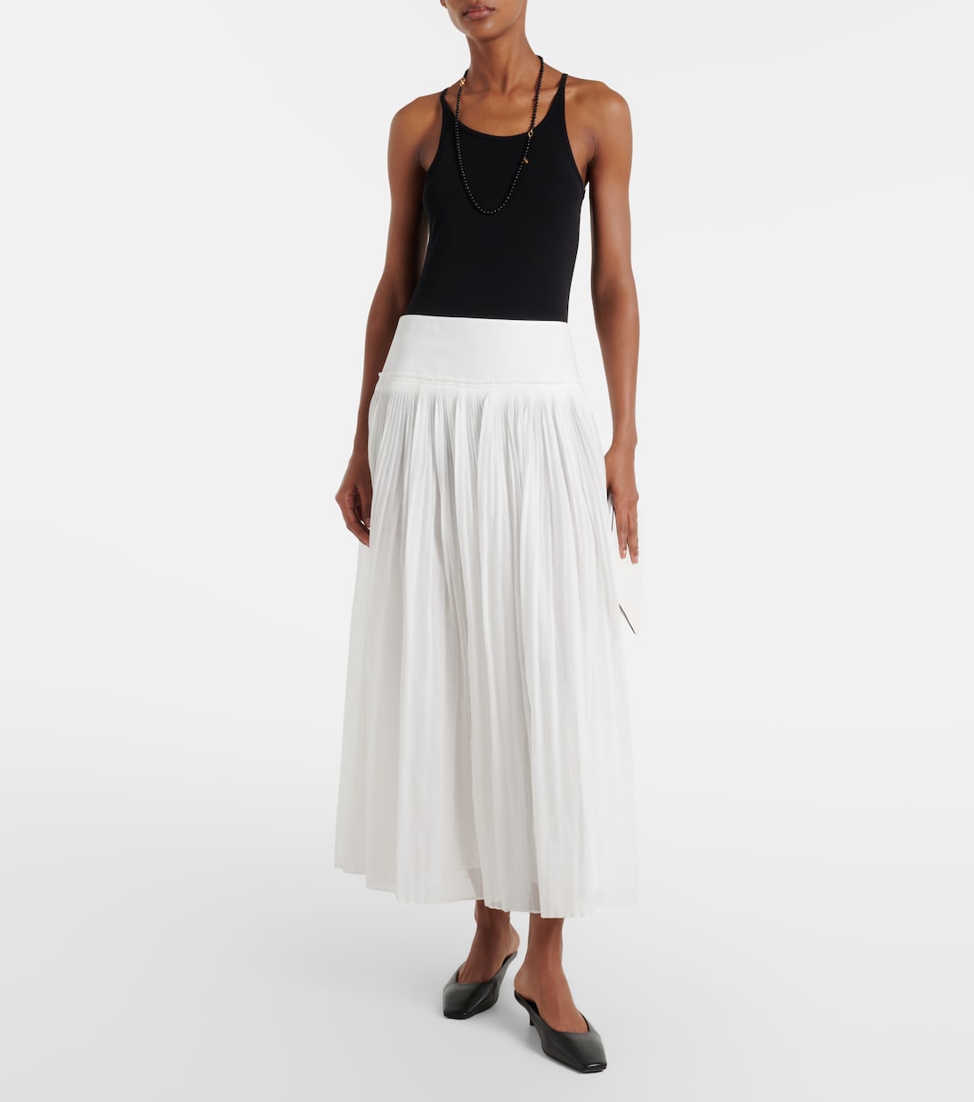 Maxirock aus Baumwollmusselin | Róhe