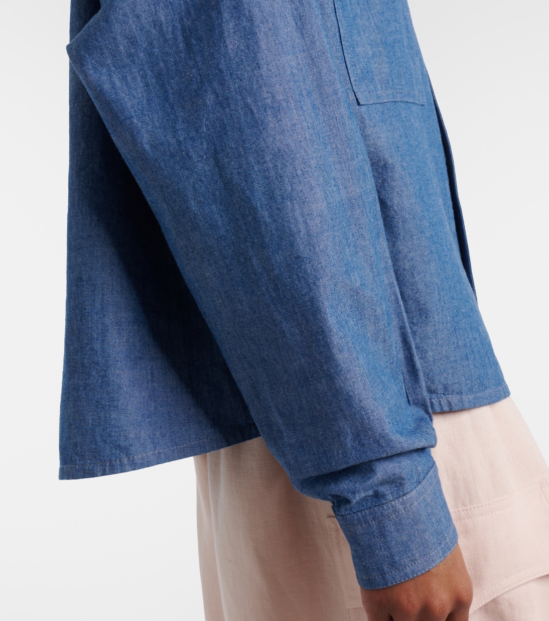 Gyles cotton chambray shirt | Loro Piana