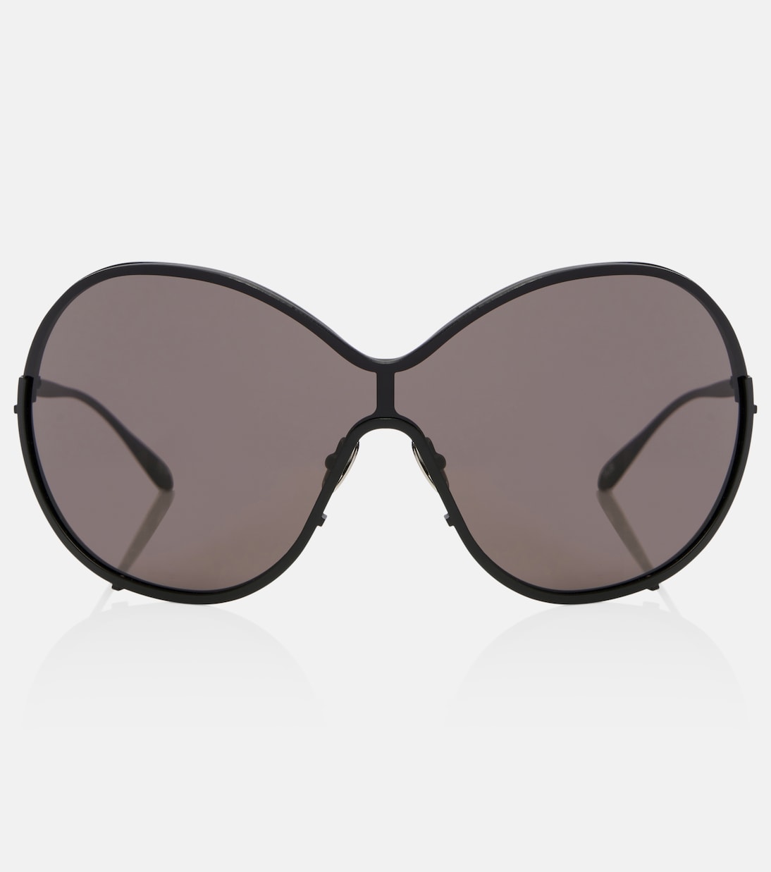 Lettering Logo oversized sunglasses | Alaïa