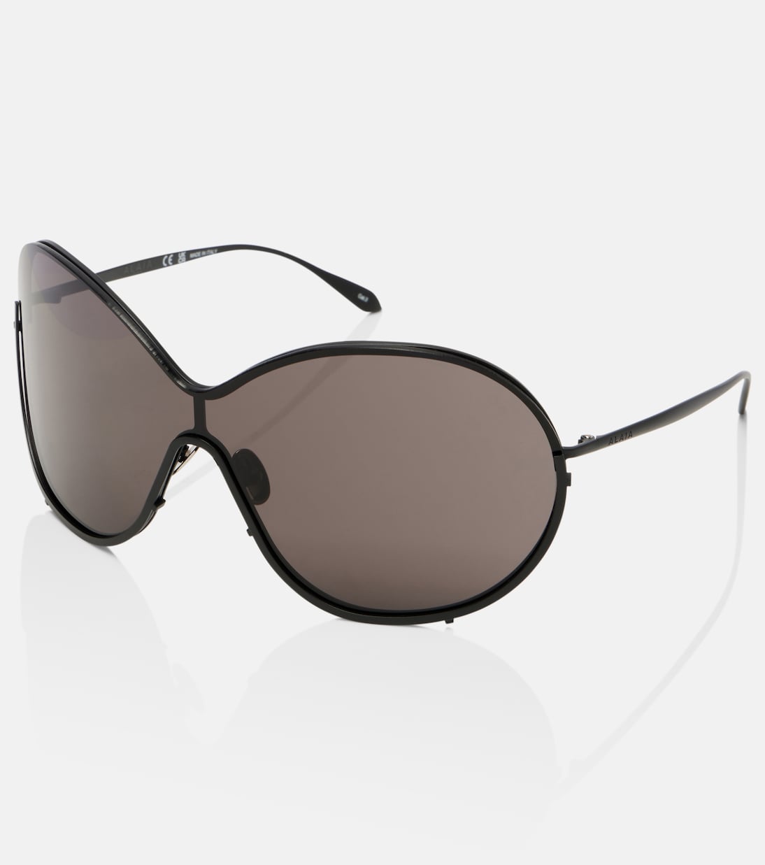 Lettering Logo oversized sunglasses | Alaïa