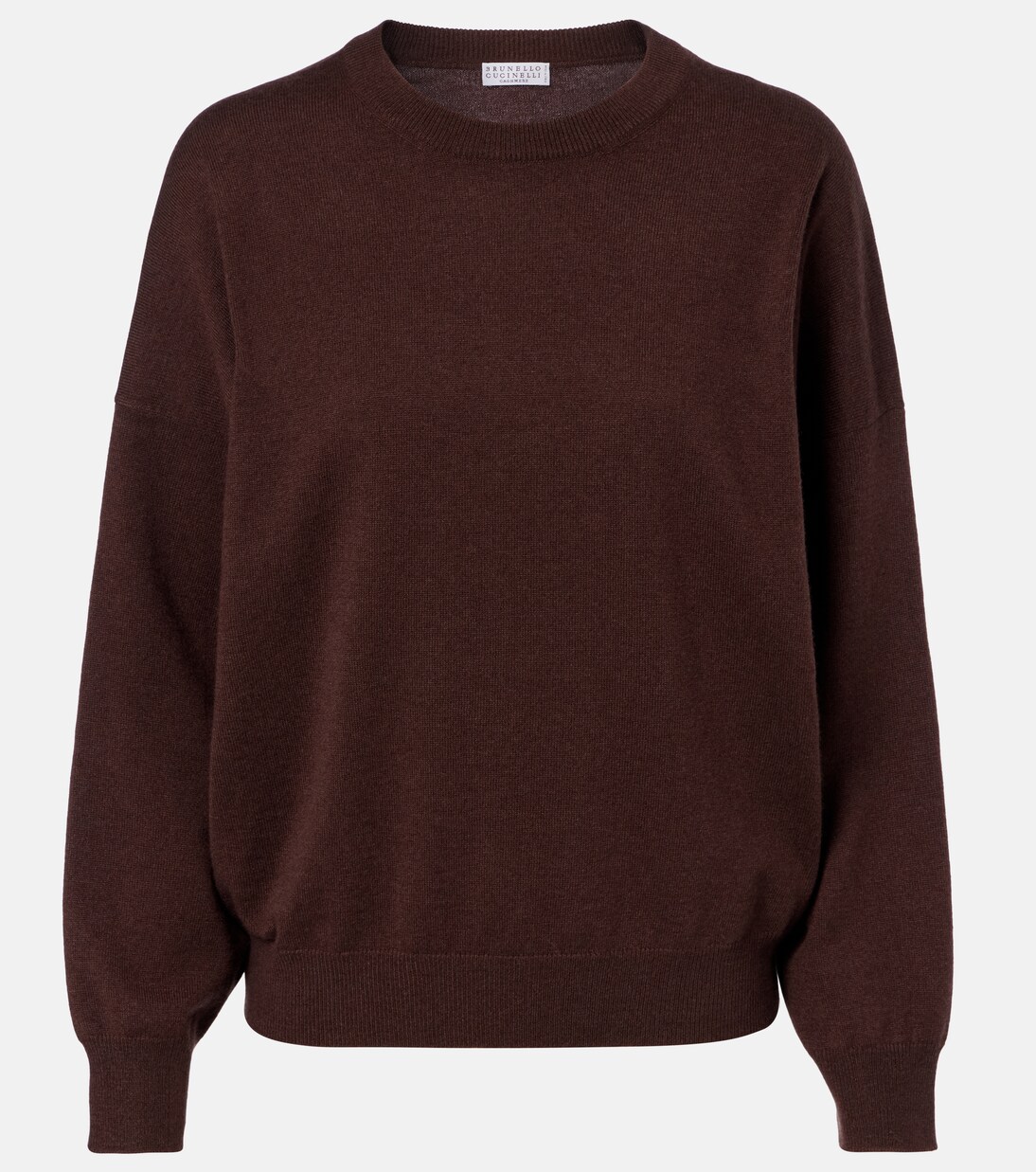 Pullover in cashmere a collo alto | Brunello Cucinelli