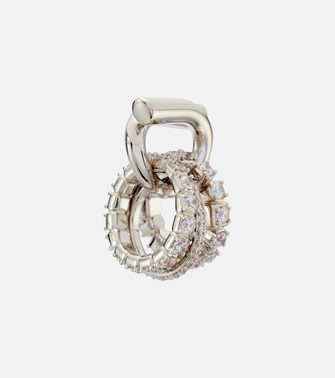 Pendientes Gancini con cristales | Ferragamo