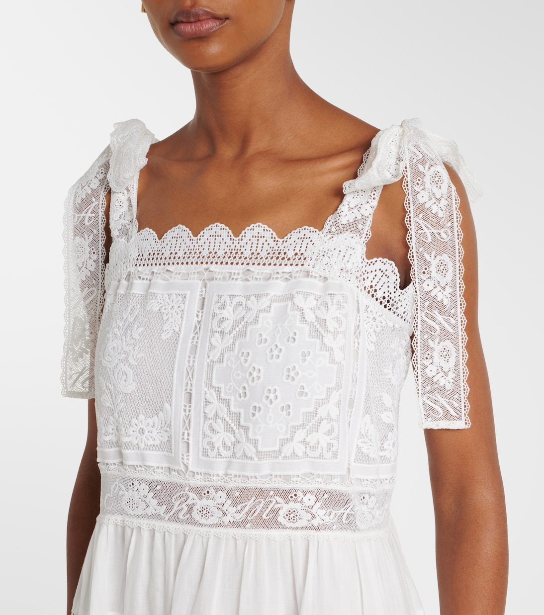 Midikleid Aster mit Spitze | Zimmermann