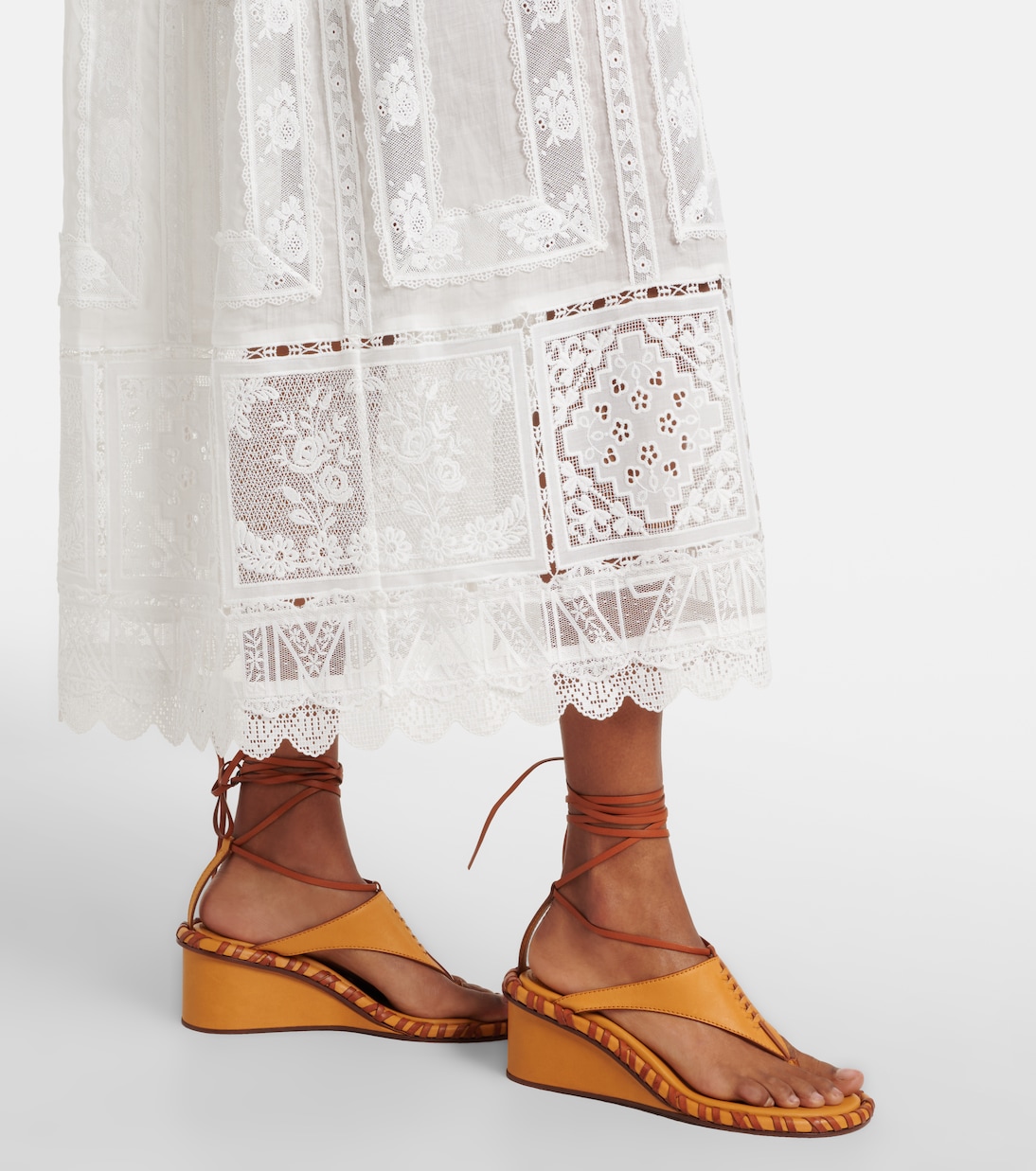 Midikleid Aster mit Spitze | Zimmermann