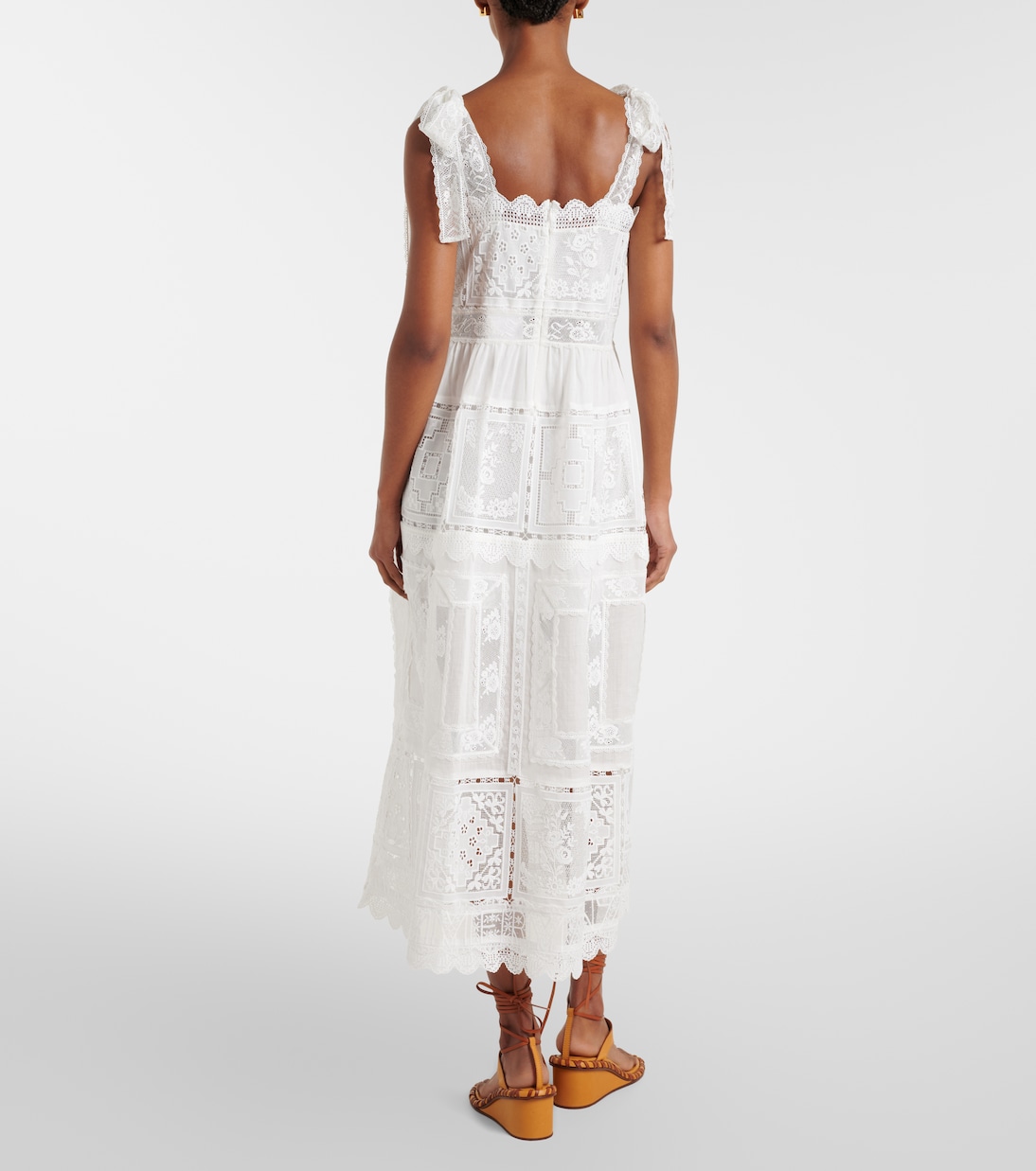 Midikleid Aster mit Spitze | Zimmermann