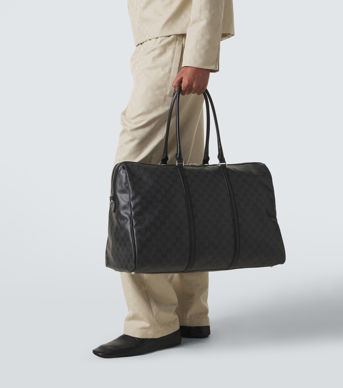 Weekender GG aus Canvas mit Leder | Gucci