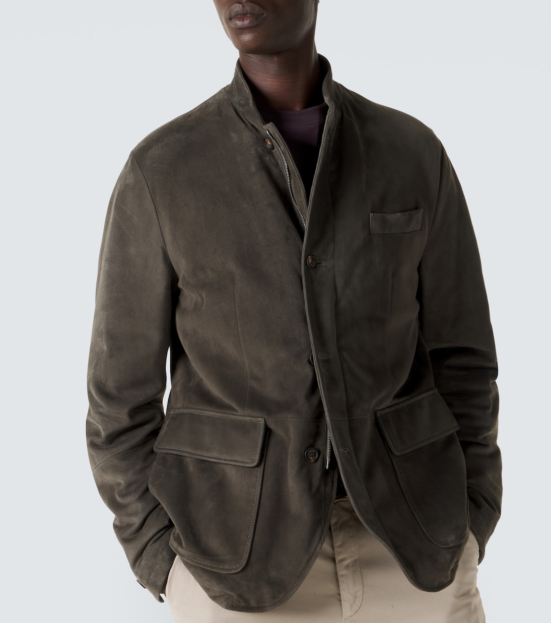 Suede jacket | Eleventy