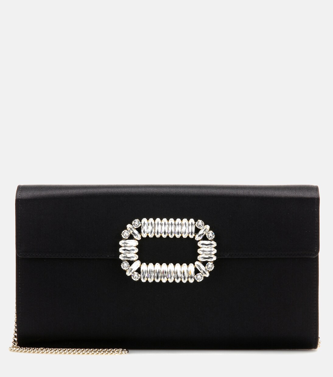 Evening Envelope satin clutch | Roger Vivier