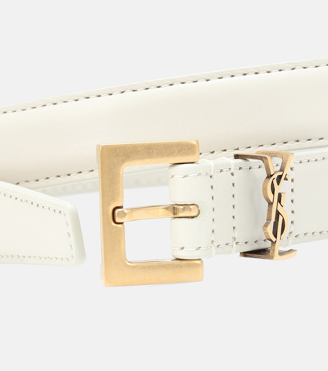 Ceinture Cassandre en cuir | Saint Laurent