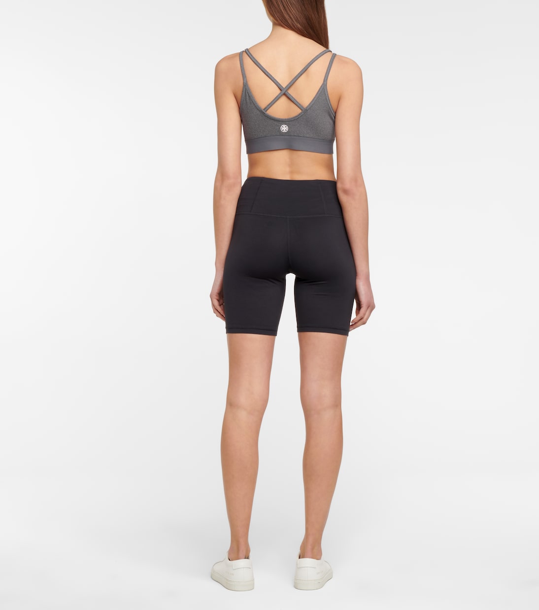 High-Rise Shorts aus Jersey | Tory Sport