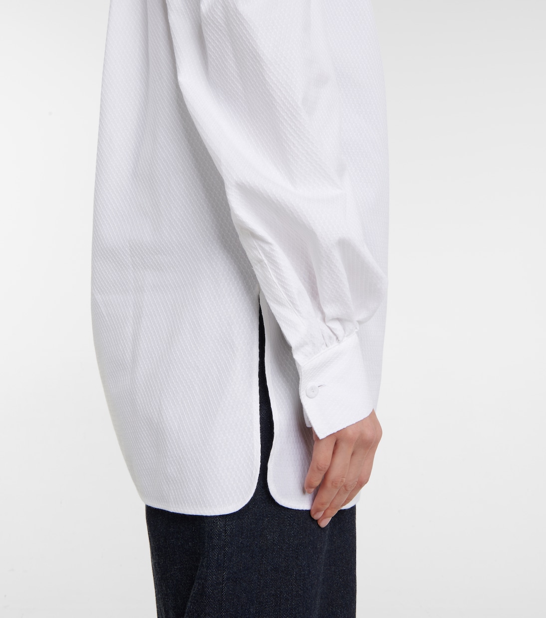 Bluse Augustin mit Spitze | Gabriela Hearst