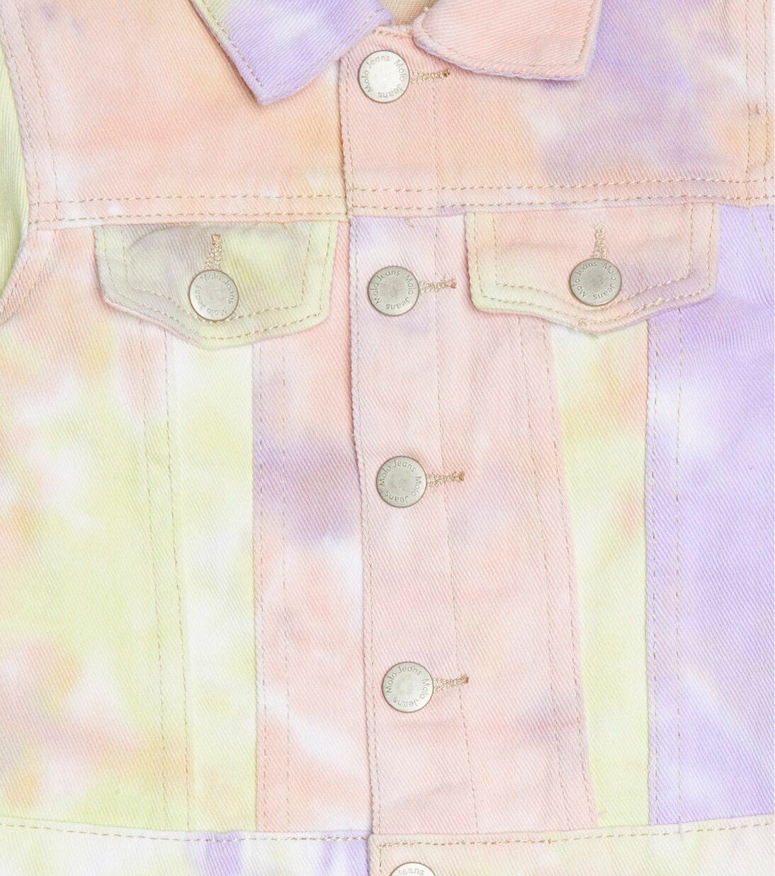 Veste Heidi tie & dye en jean | Molo
