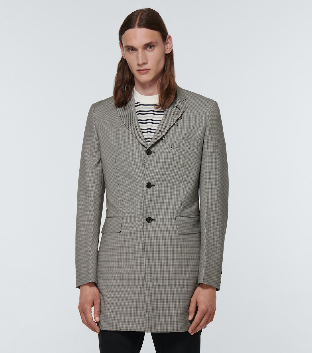 Checked wool jacket | Comme des Garçons Homme Deux