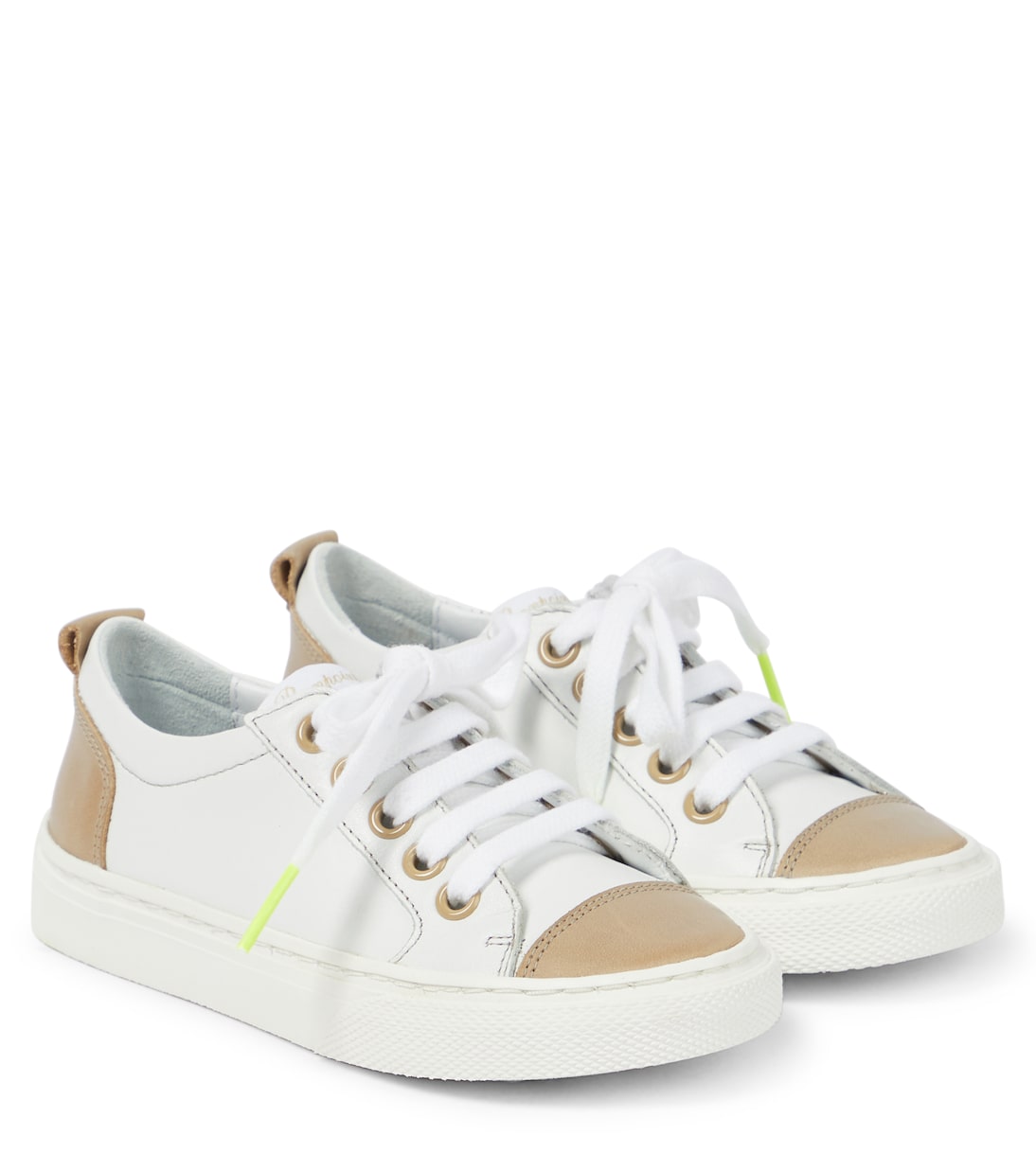 Archie leather sneakers | Bonpoint