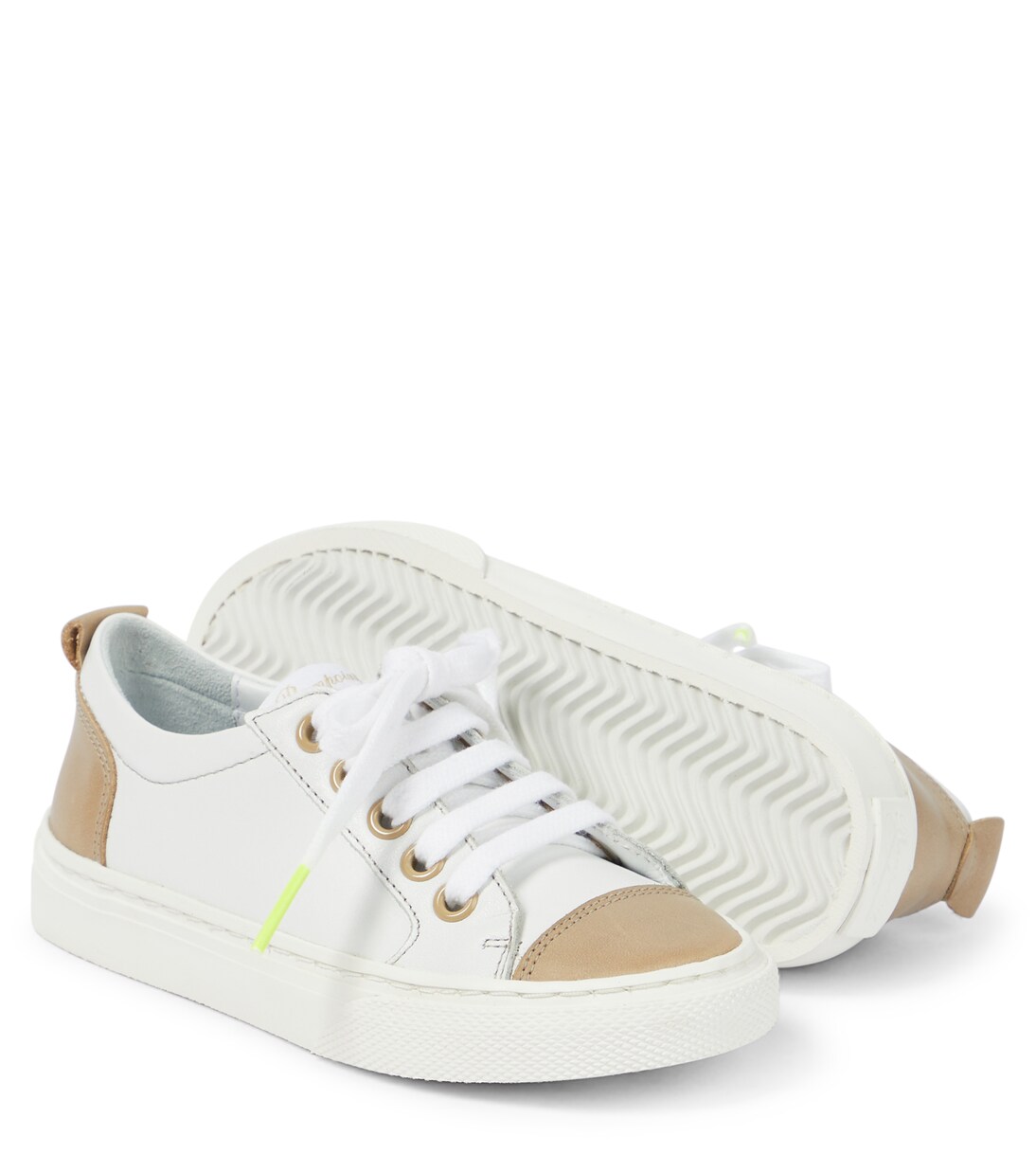 Archie leather sneakers | Bonpoint
