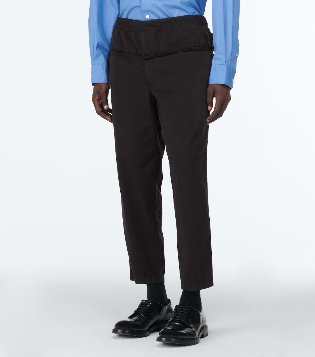 Raw-edged cotton-blend pants | Comme des Garçons Shirt