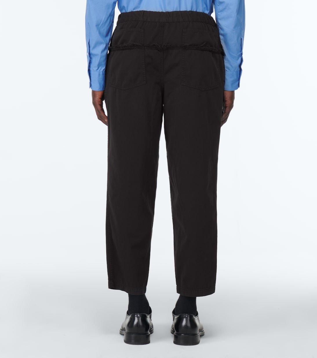 Raw-edged cotton-blend pants | Comme des Garçons Shirt
