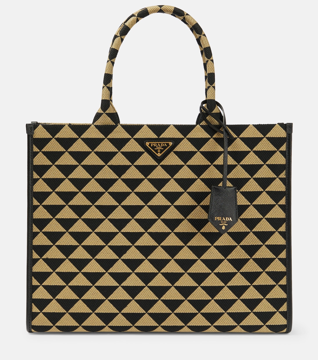 Tote Bag Symbole aus Jacquard | Prada