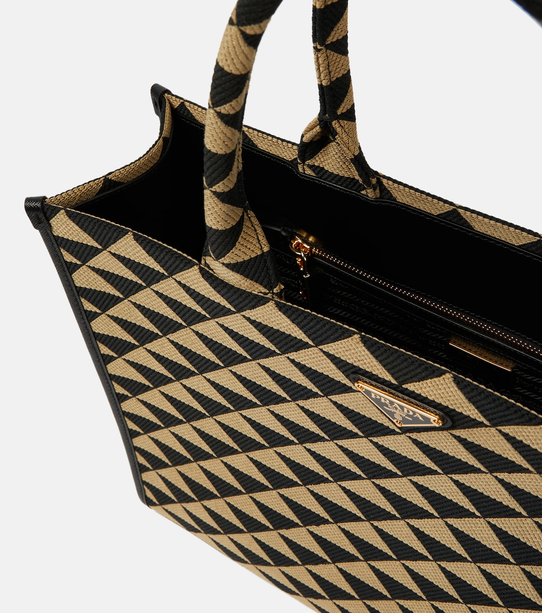 Tote Bag Symbole aus Jacquard | Prada