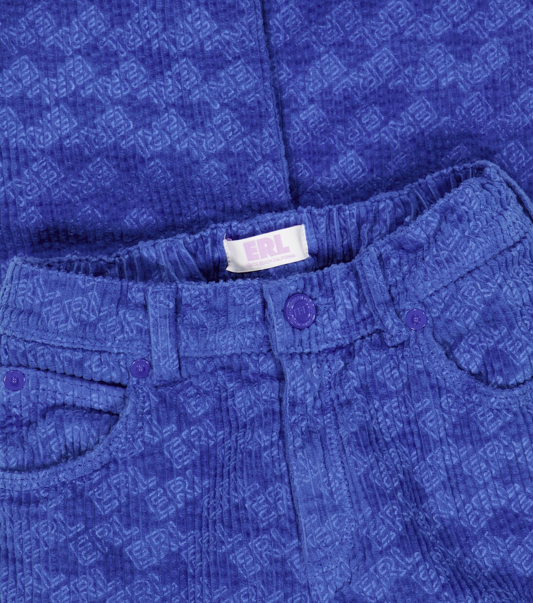 Logo cotton corduroy pants | ERL Kids