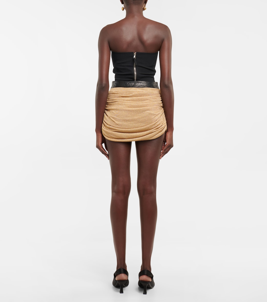 Minifalda drapeada Draitton | Khaite