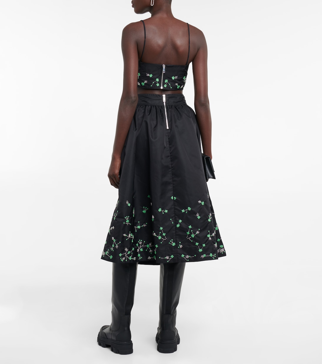 Verziertes Cropped-Top | Ganni