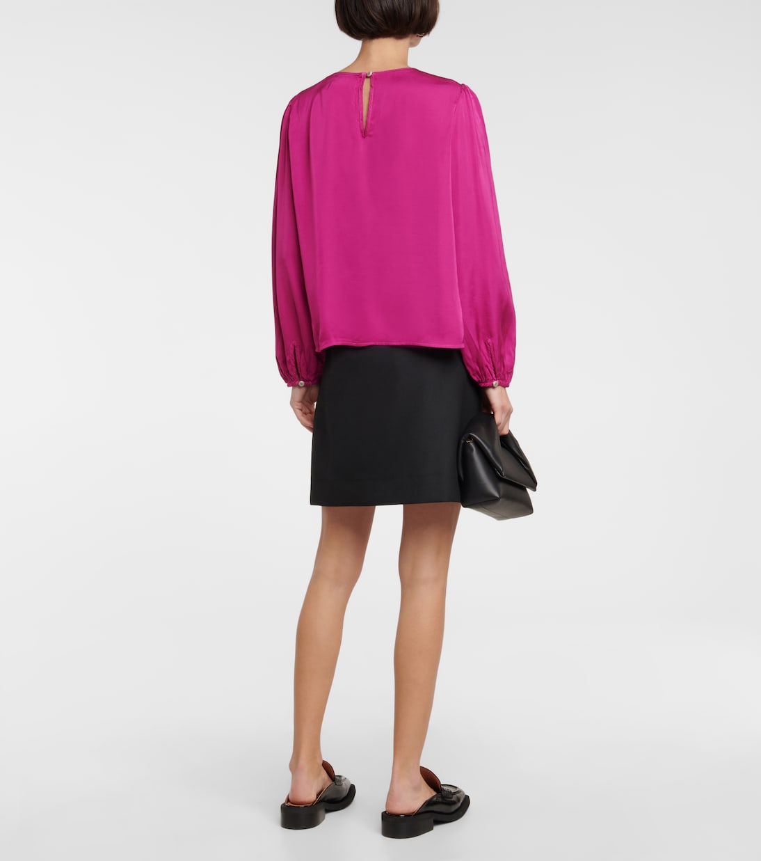 Top aus Satin | Velvet