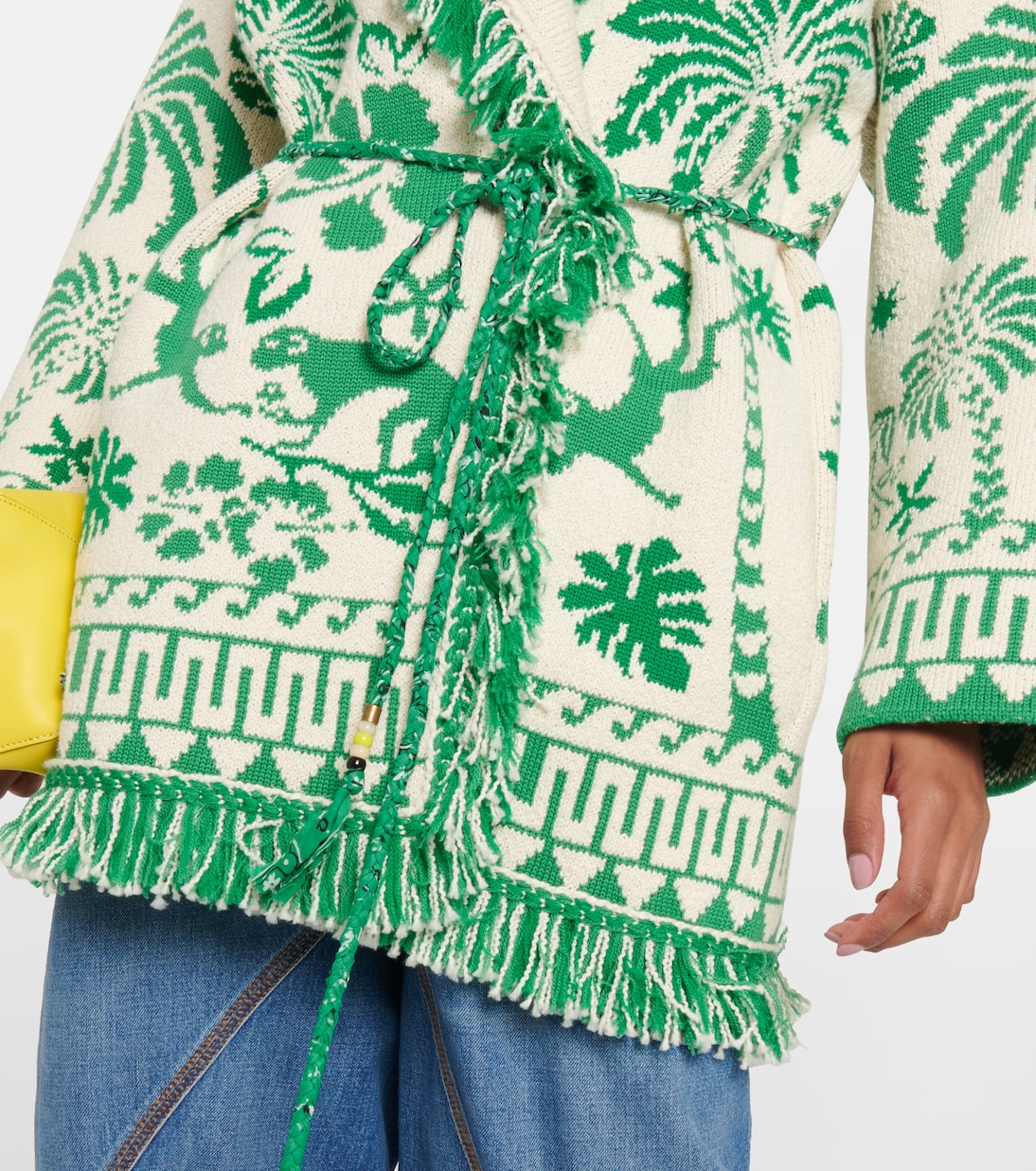 Bandana braided belt | Alanui