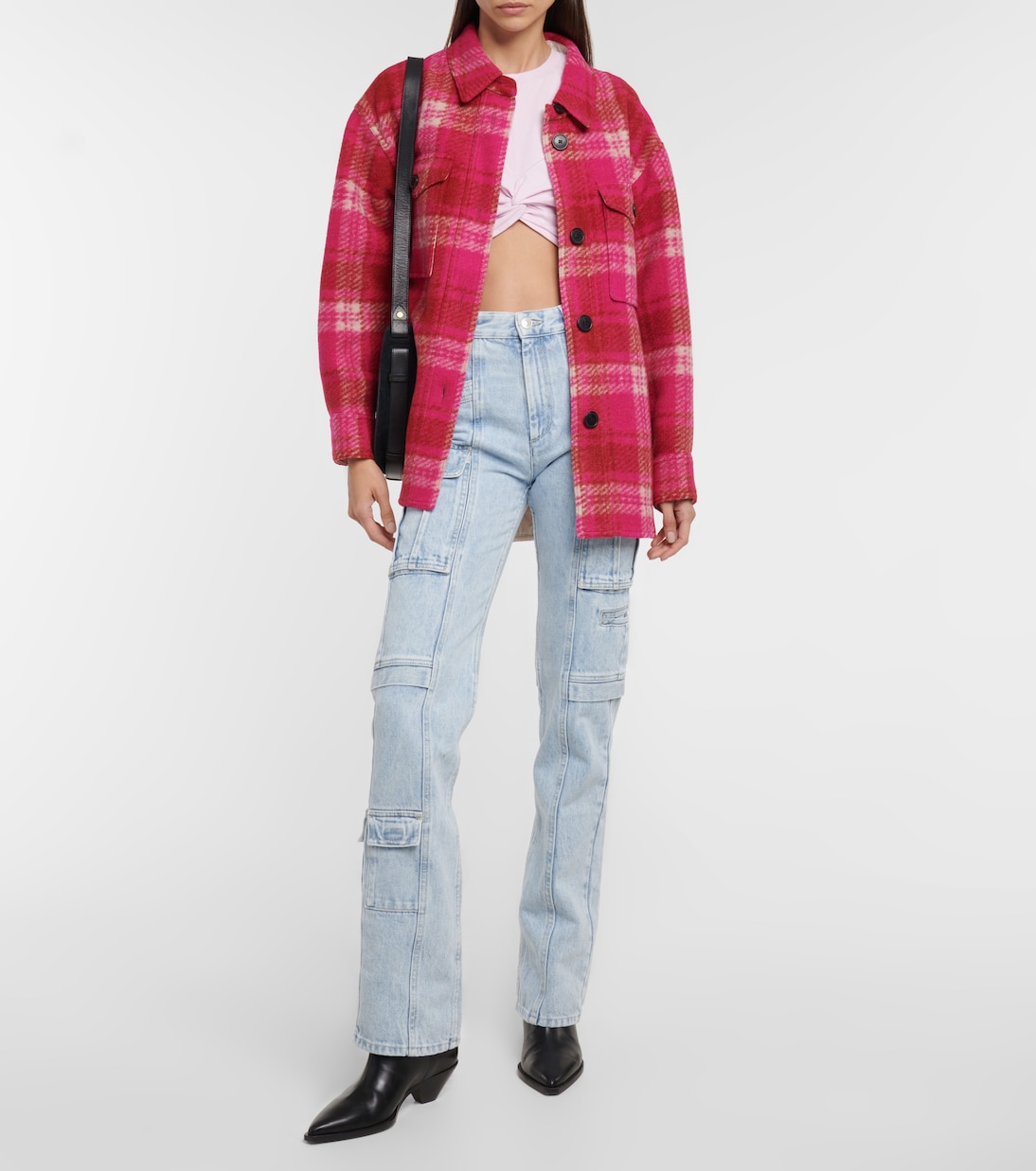 Cropped-Top Zineae aus Baumwolle | Isabel Marant