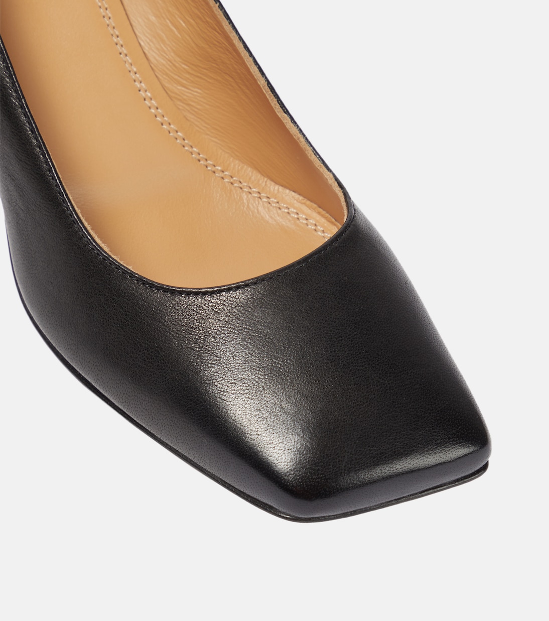 Four Stitch leather court pumps | Maison Margiela