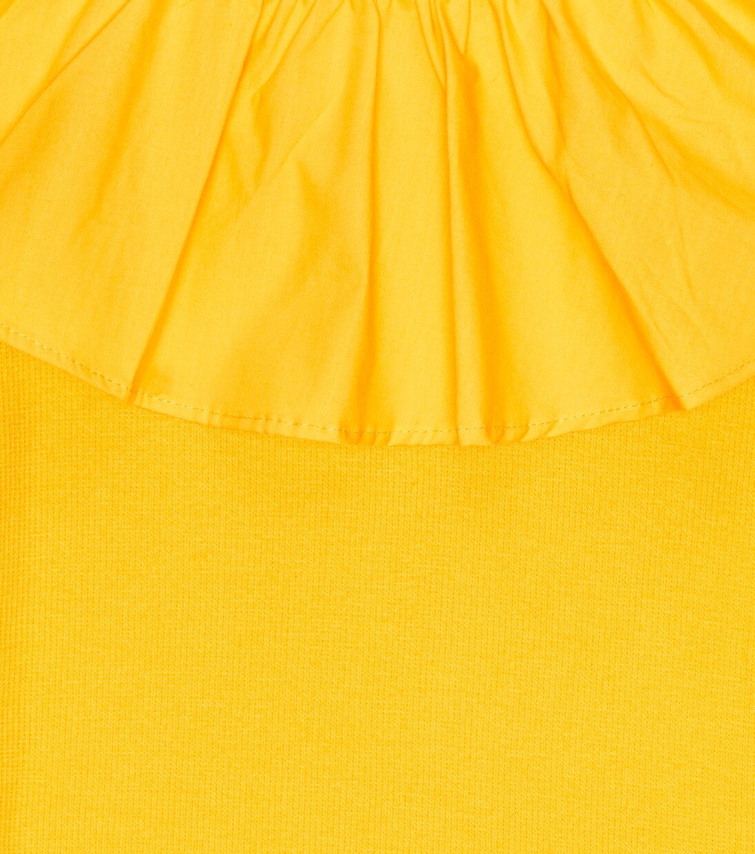 Reca ruffle-trimmed cotton top | Molo