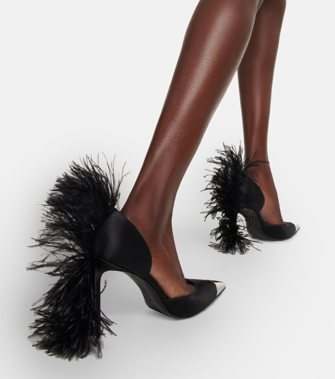 X Sergio Rossi Pumps Amazona aus Denim | Area