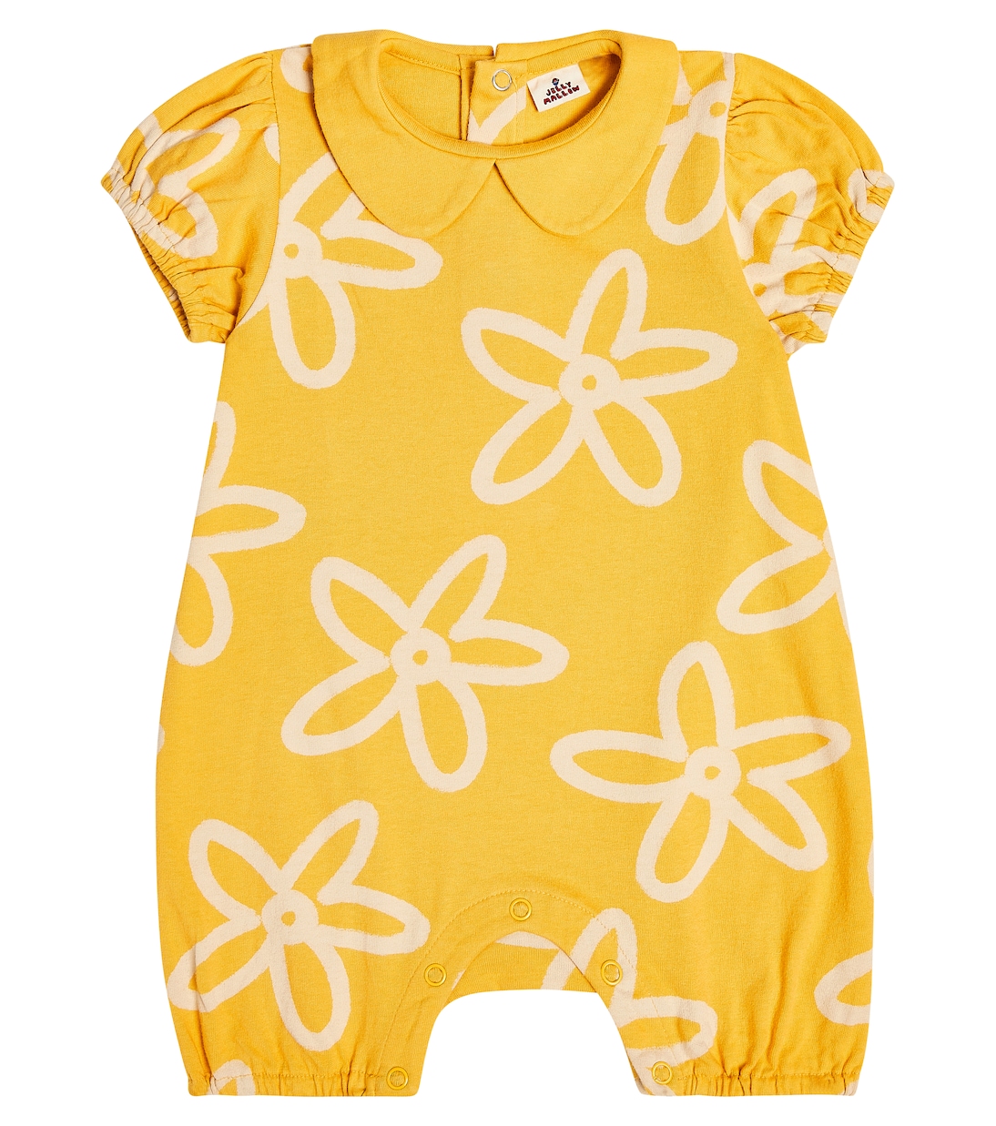 Baby floral cotton onesie | Jellymallow