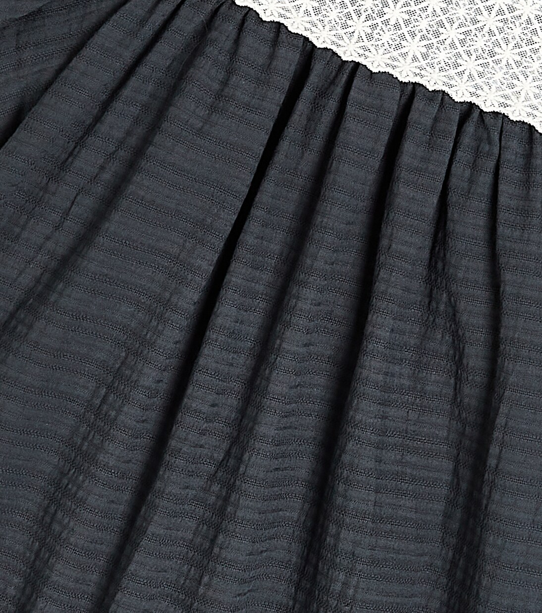 Baby - Abito in cotone con pizzo | Suncracy