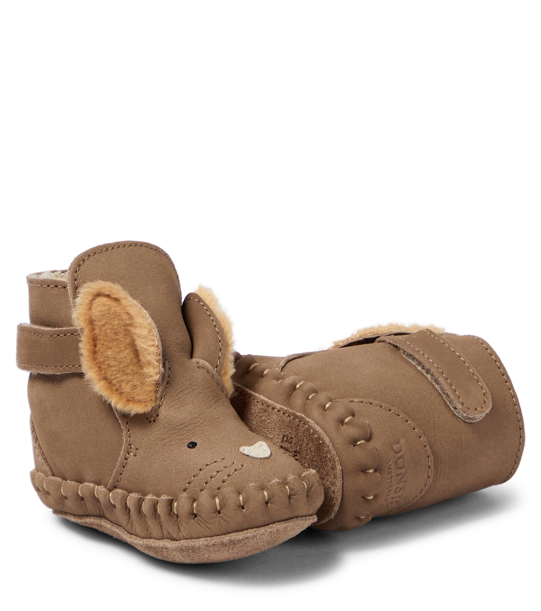 Baby Kapi Squirrel nubuck booties | Donsje
