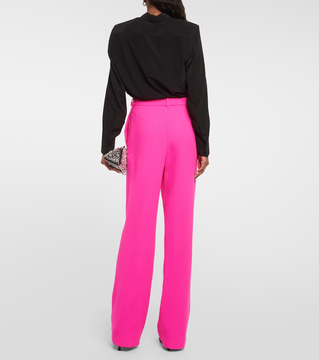 Weite Hose aus Wolle | Alexandre Vauthier