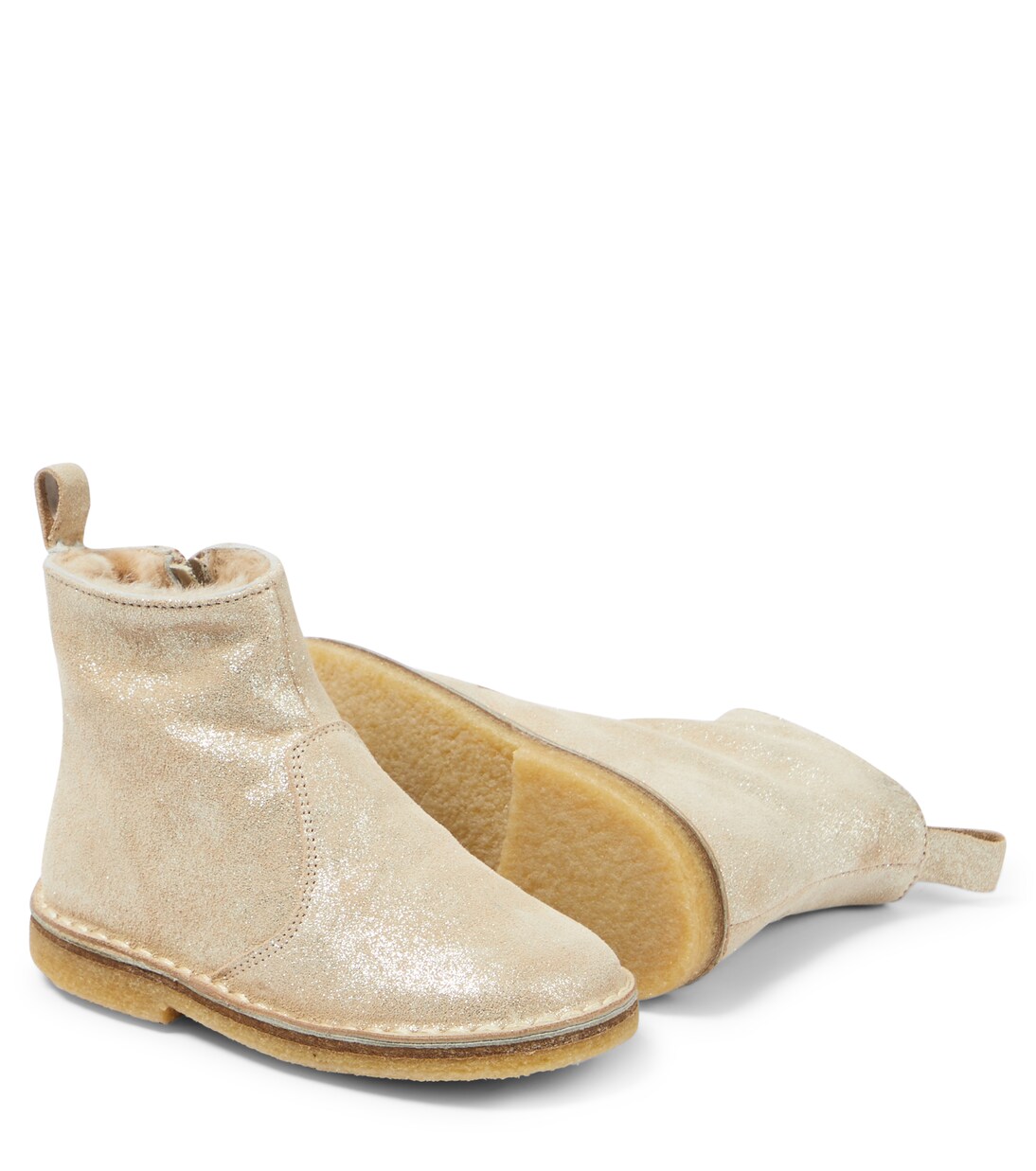 Harley glittered suede ankle boots | PèPè