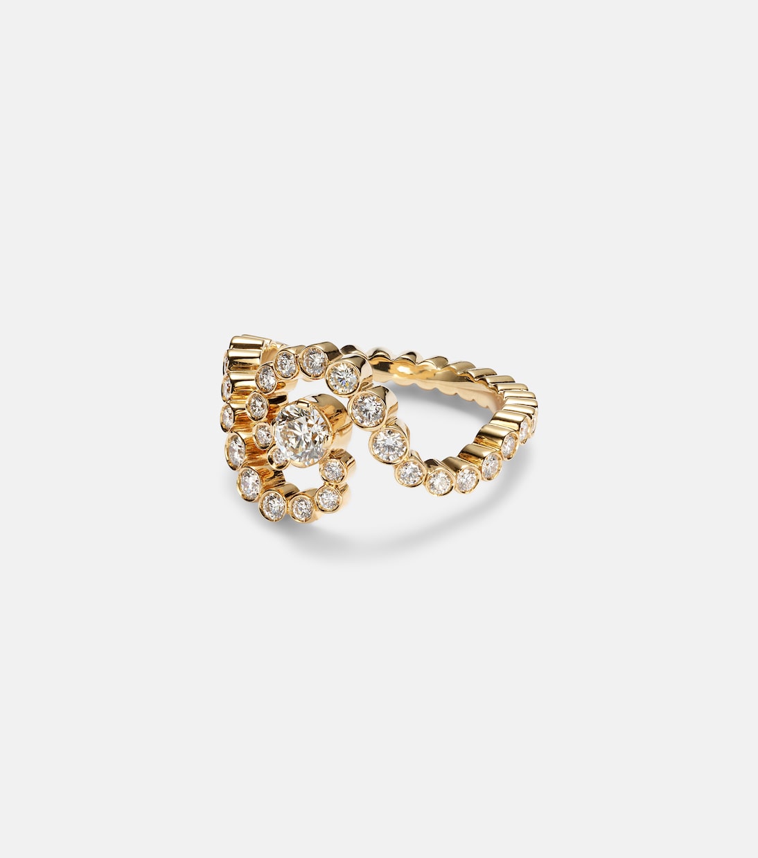 Ring Ocean de Ciel aus 18kt Gelbgold mit Diamanten | Sophie Bille Brahe